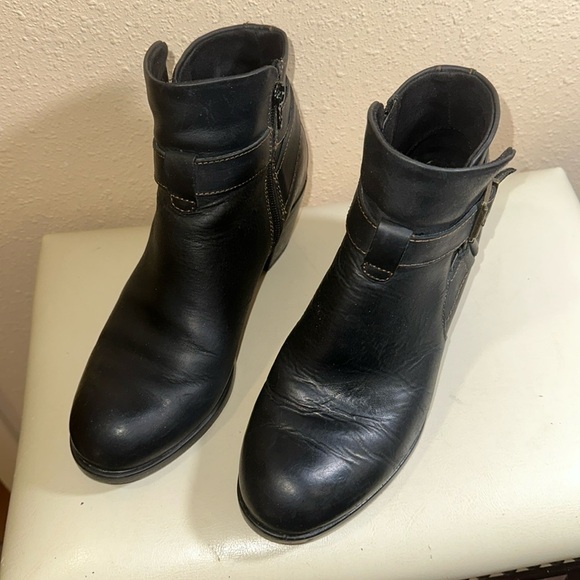 b.o.c black ankle boots size 7.5 - Picture 1 of 9